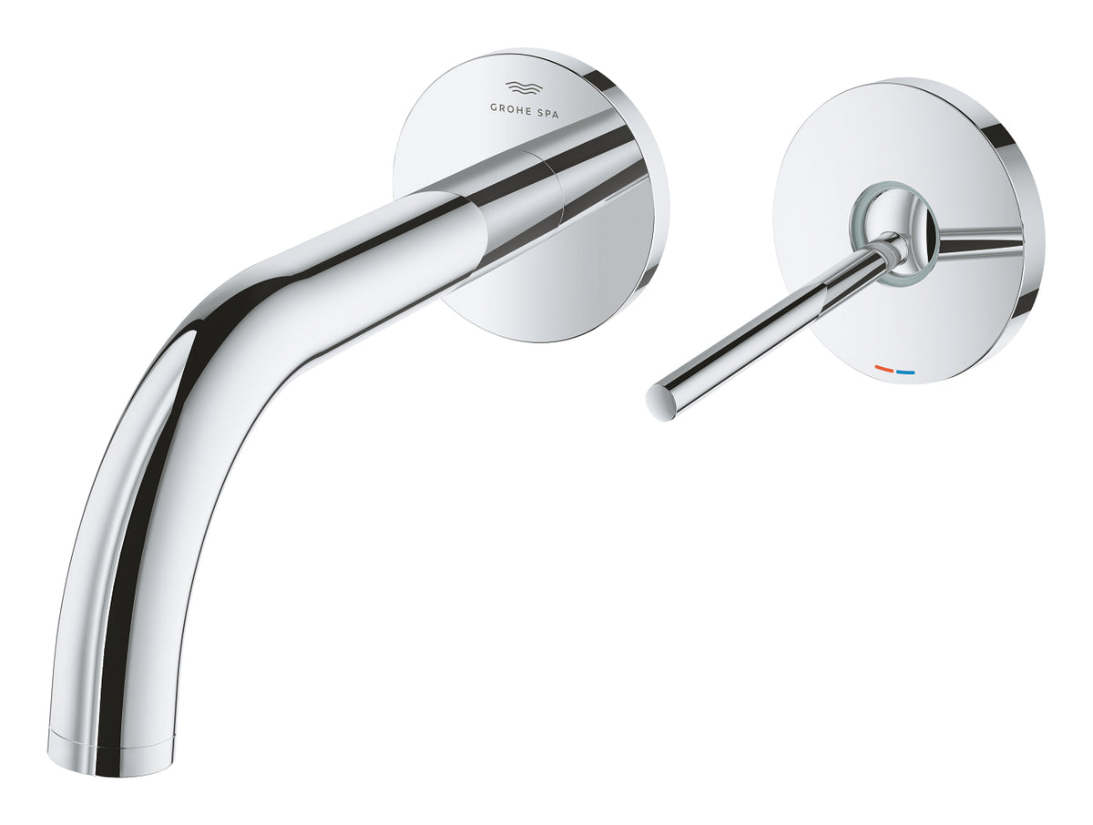 Grohe Lavabo Bataryası İki Delikli Duvardan Atrio Krom - 29410000