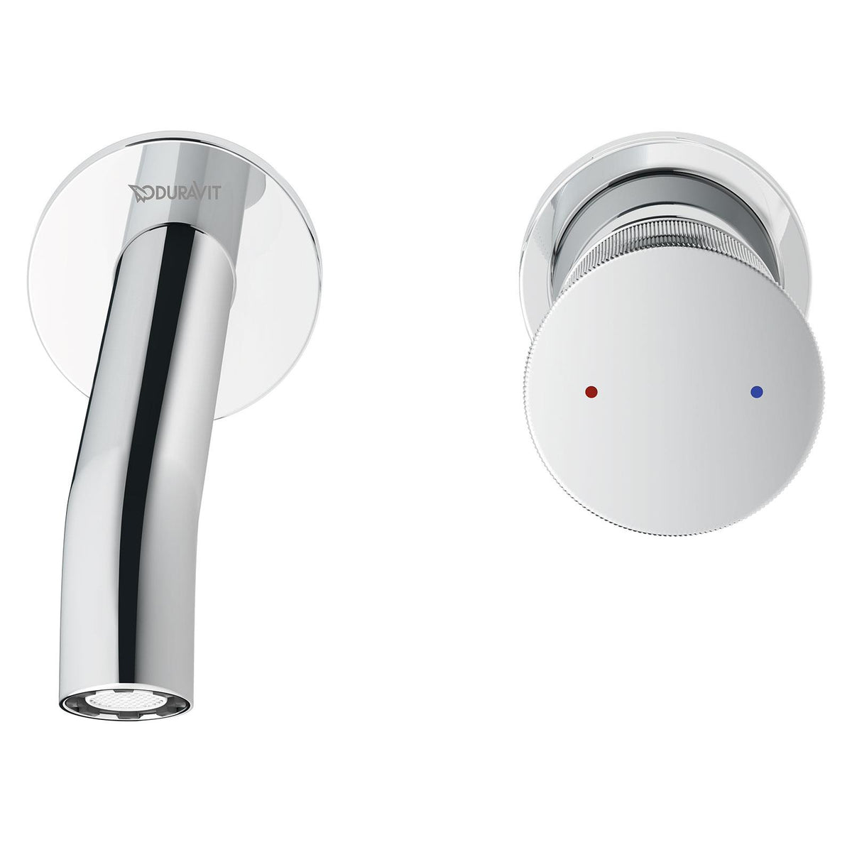Duravit Duvardan Lavabo Bataryası White Tulip, Krom WT1070004010