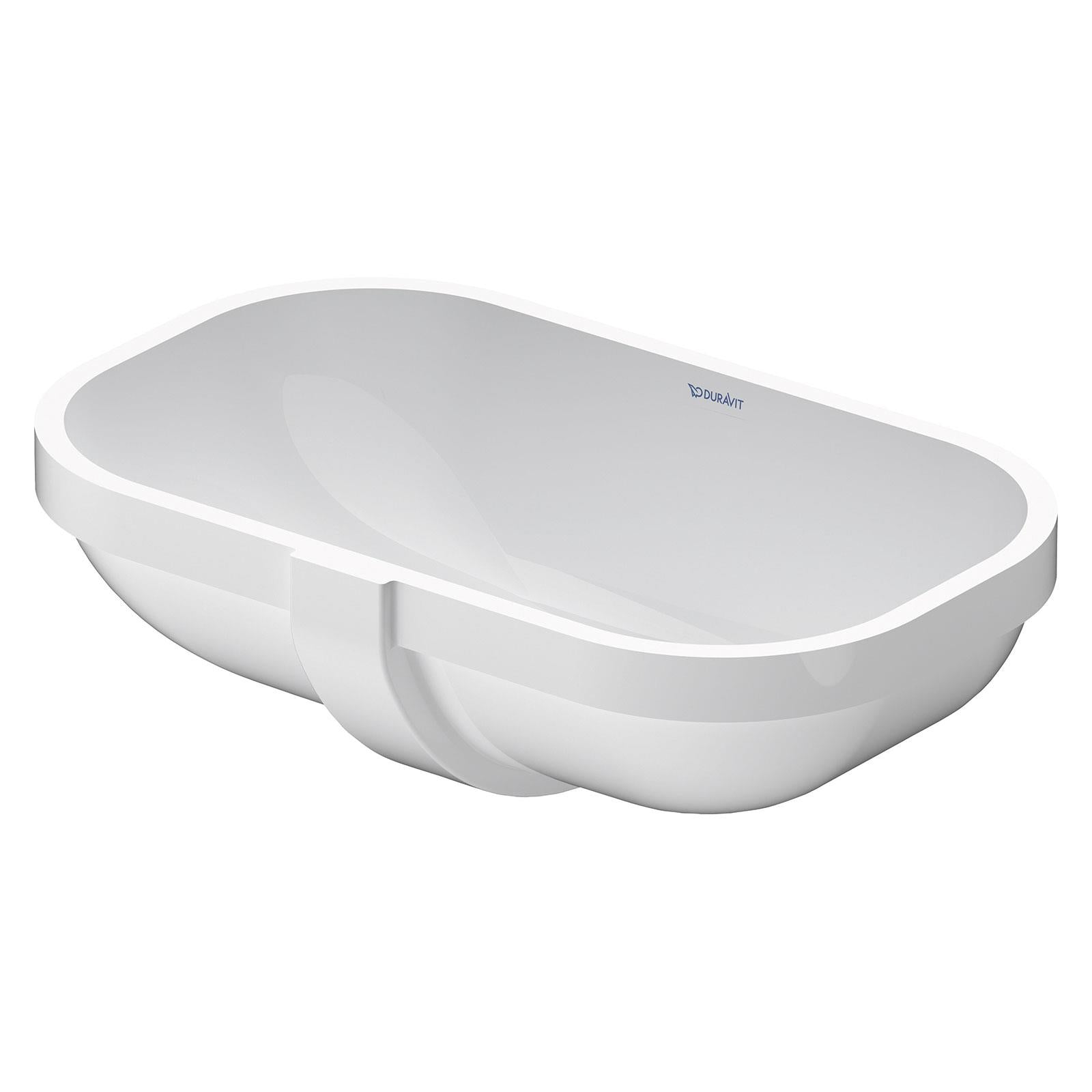 Duravit Lavabo D-Code Tezgah Altı 49.5 x 29 cm, Beyaz 0338490000