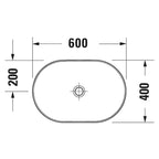 Duravit Lavabo Dolabı Takımı D-Neo  80x55 cm Doğal Ceviz Çanak Lavabo DE496707979
