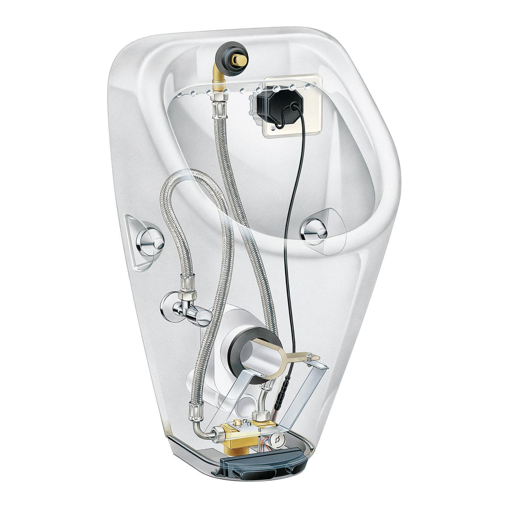 Duravit Pisuar Duraplus Pilli 34.5 X 31.5 cm, Beyaz 0830370000