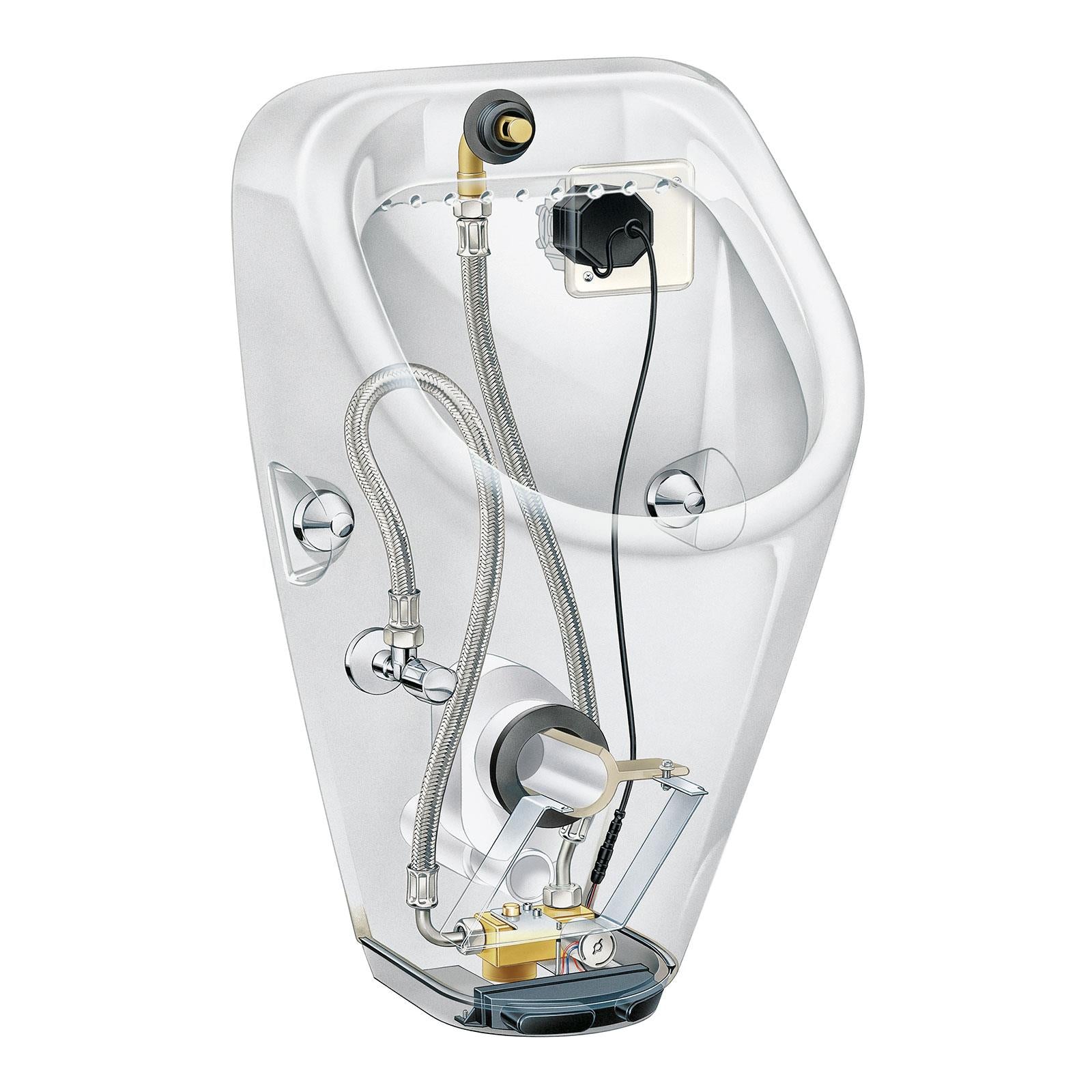 Duravit Pisuar Duraplus Pilli 34.5 X 31.5 cm, Beyaz 0830370000