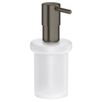 Grohe Sıvı Sabunluk Camı ve Pompası Essentials Brushed Hard Graphite - 40394AL1