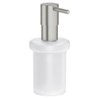 Grohe Sıvı Sabunluk Camı ve Pompası Essentials SuperSteel - 40394DC1