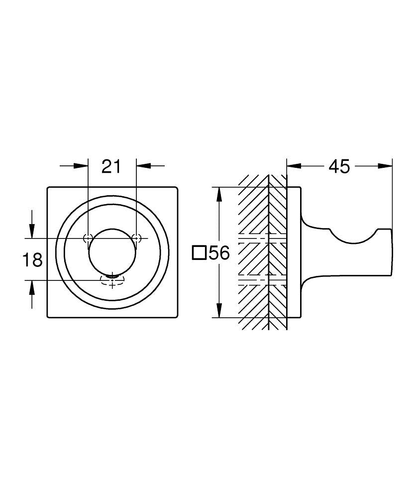 Grohe Allure Havlu/Bornoz Askılığı Cool Sunrise – 40284GL1