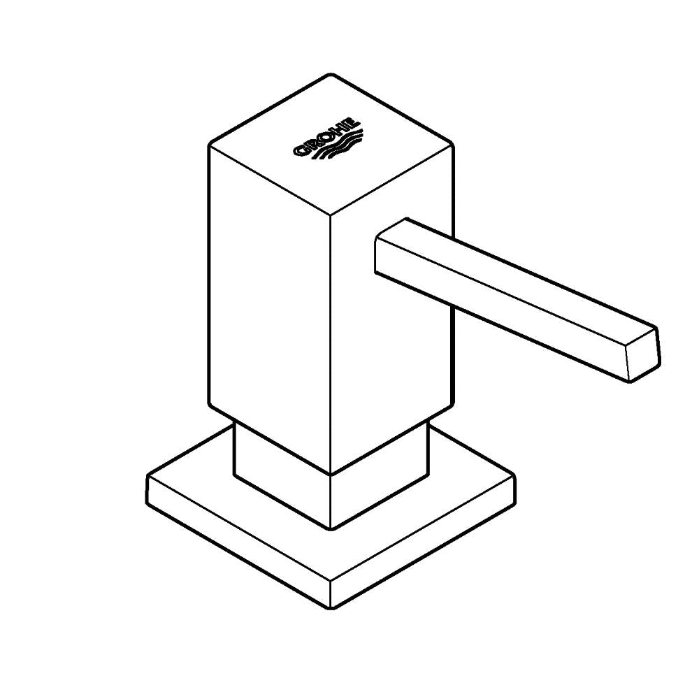 Grohe Cosmopolitan Sıvı Sabunluk Brushed Hard Graphite - 40535AL0