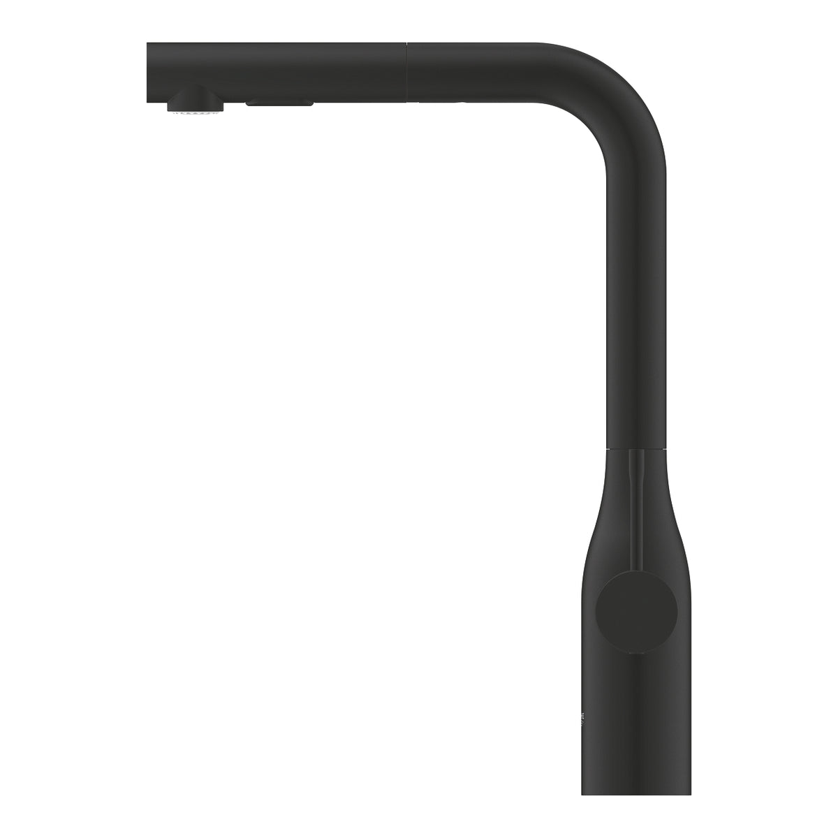 Grohe Eviye Bataryası Spiralli 2 Fonk Essence Mat Siyah - 30504KF0