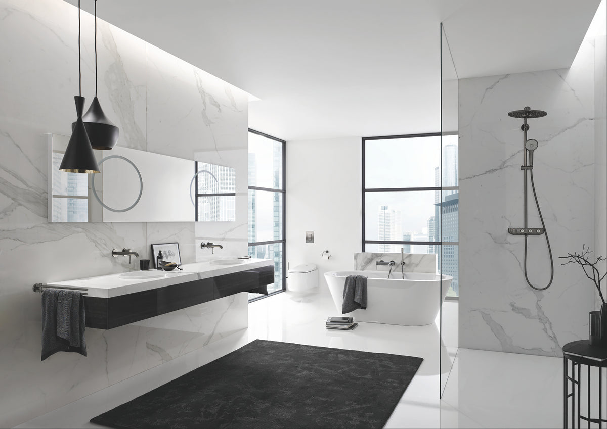 Grohe Havluluk İkili 44 cm Essentials Brushed Hard Graphite - 40371AL1
