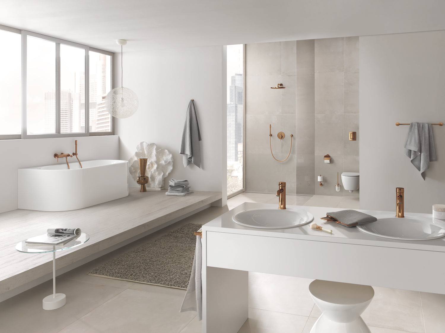 Grohe Havluluk İkili 44 cm Essentials Warm Sunset - 40371DA1