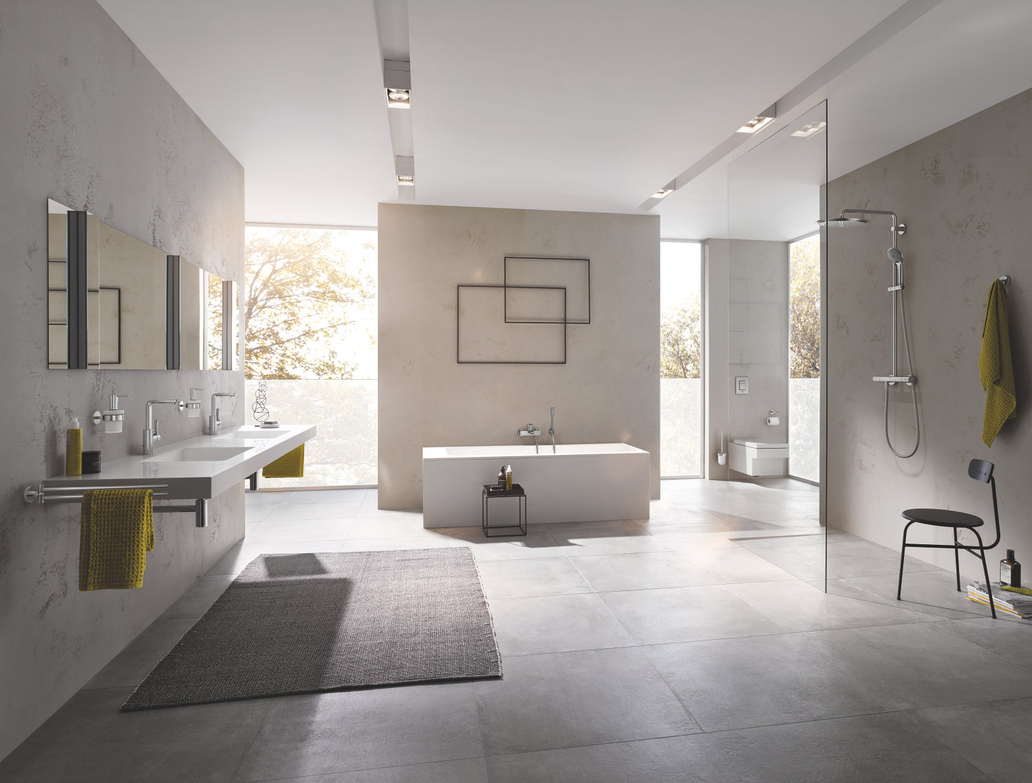 Grohe Sabunluk ve Diş Fırç. Tut. Essentials Super Steel - 40369DC1