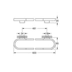 Grohe Selection Havluluk Cool Sunrise - 41056GL0