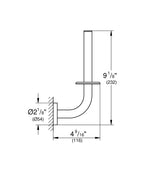 Grohe Tuvalet Kağıtlık Yedek Essentials Brushed Hard Graphite-40385AL1