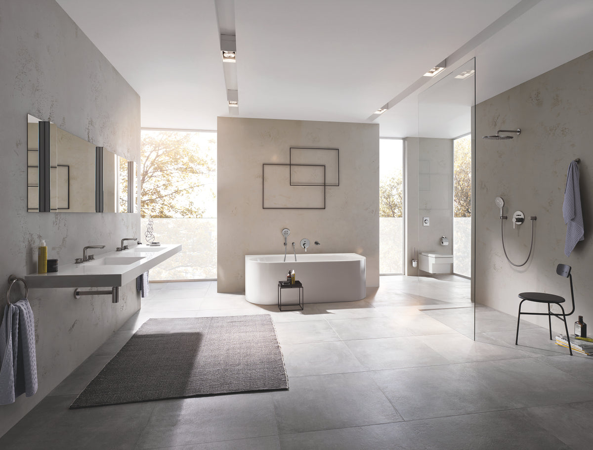 Grohe Yuvarlak Havluluk Essentials Brushed Hard Graphite - 40365AL1