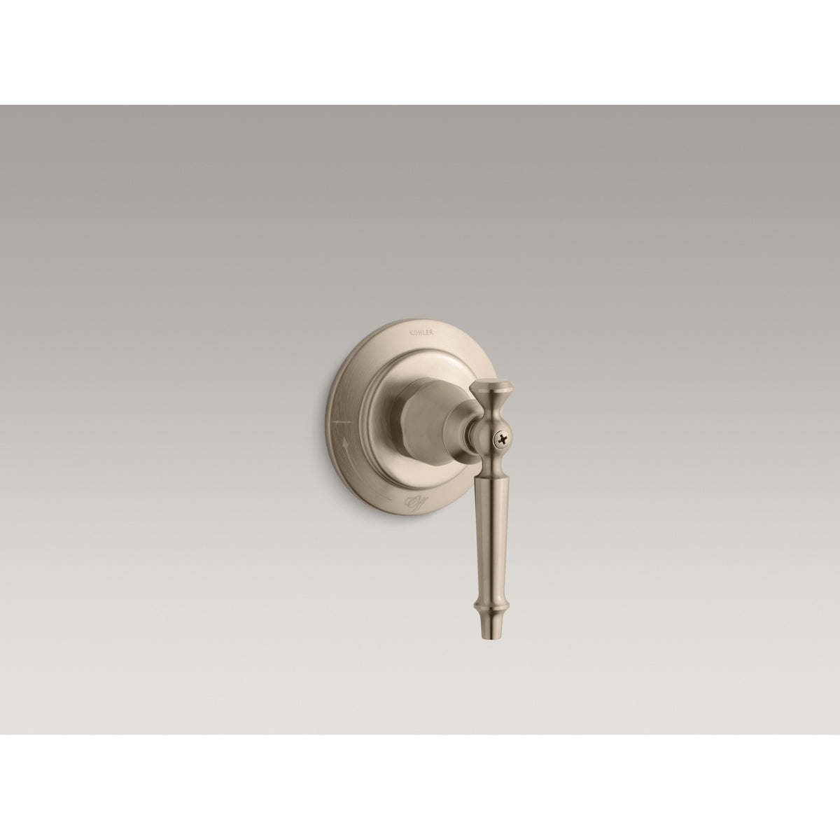 Kohler Gizli Taharet - Açma Kapama Valfi Ankastre Dış Kapak Antique Bronz