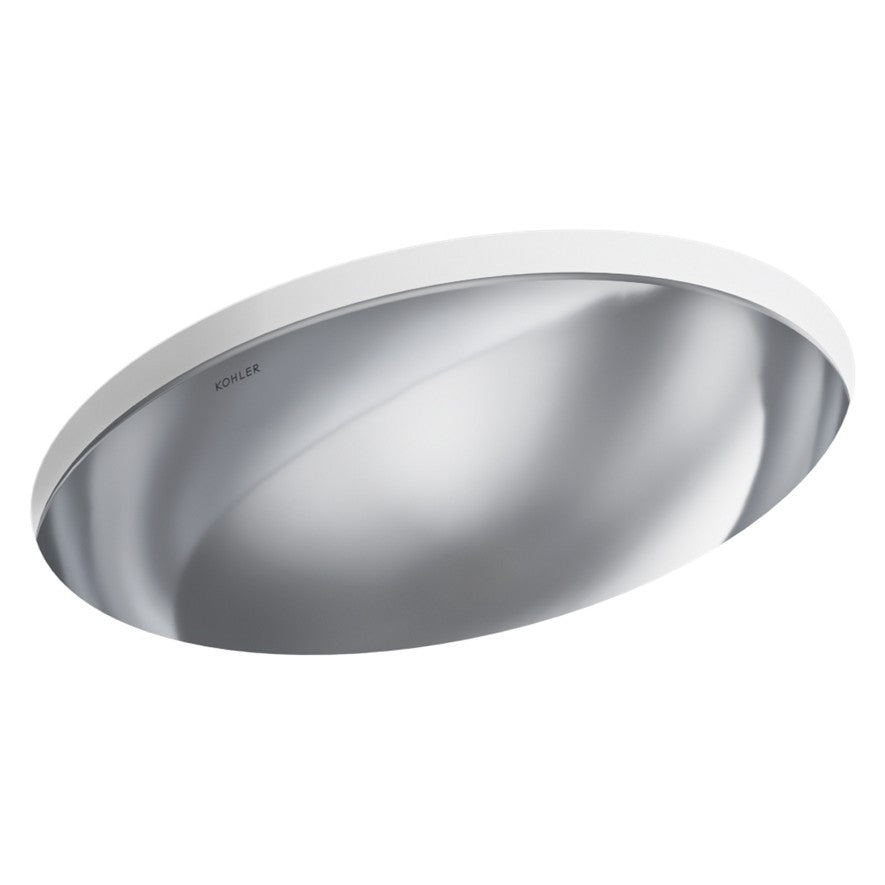 Kohler Lavabo Rhythm Paslanmaz Çelik Tezgah Altı