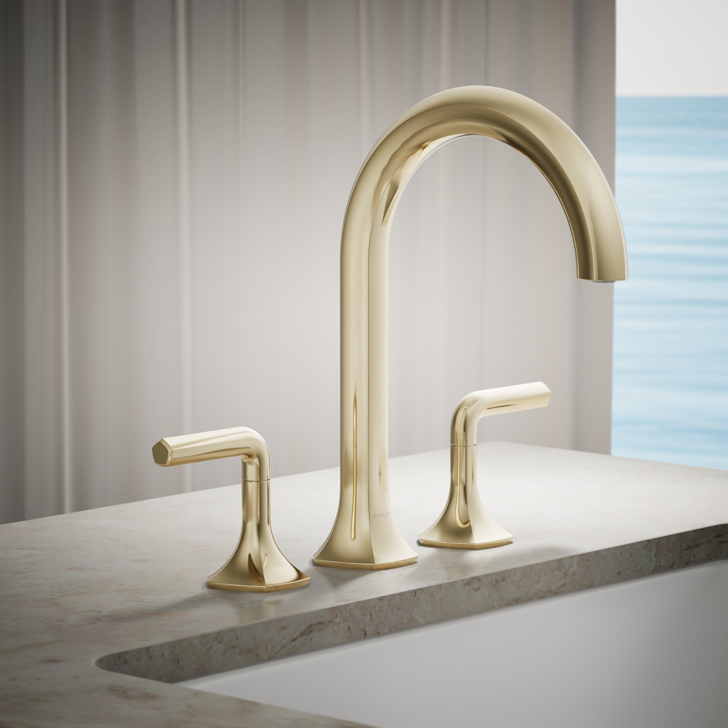 Kohler Batarya Occaison 3 Delikli Küvet Batarya Gagası