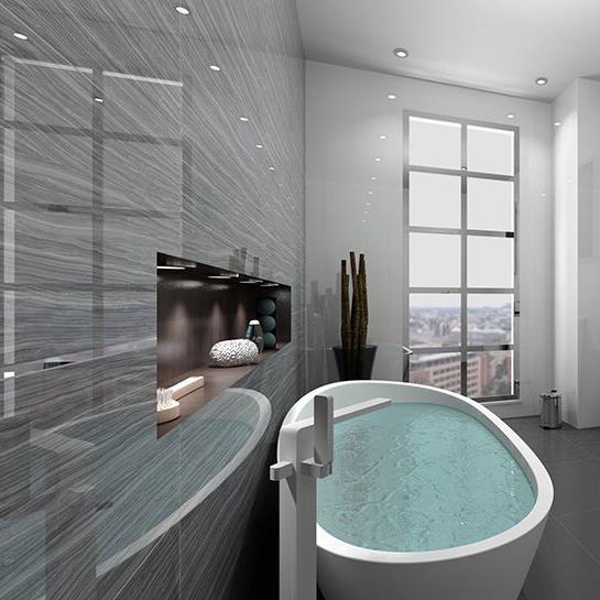 Porcelanosa Mosaico Borneo Blue Fileli 31,6 x 31,6 cm