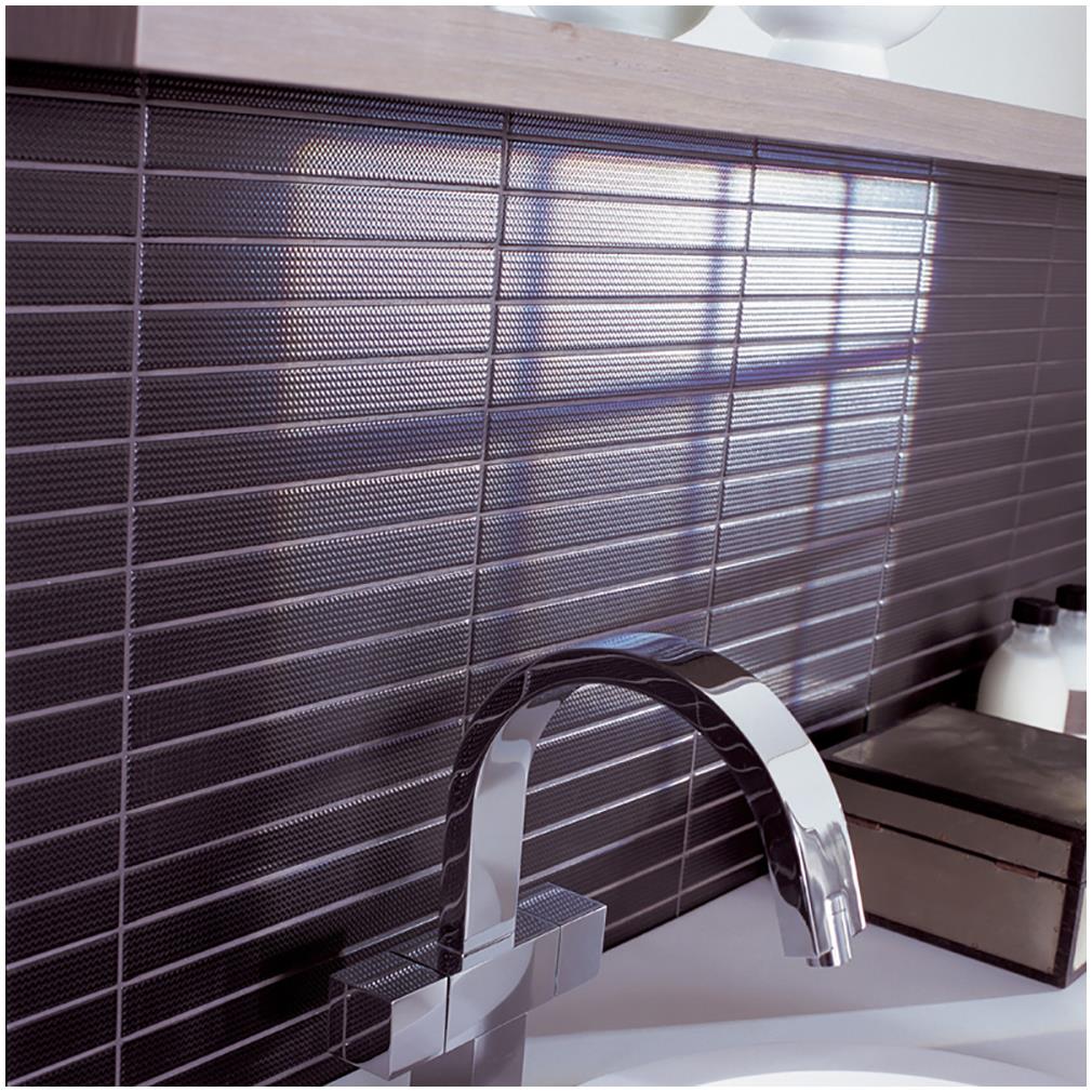 Porcelanosa Duvar Seramiği Stick Monza Negro 20 x 31.6 cm
