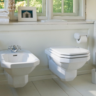 Duravit Klozet Seti 1930 Serisi Asma Klozet 0182390075 - Thumbnail 20DRV0182390075-TAKIM