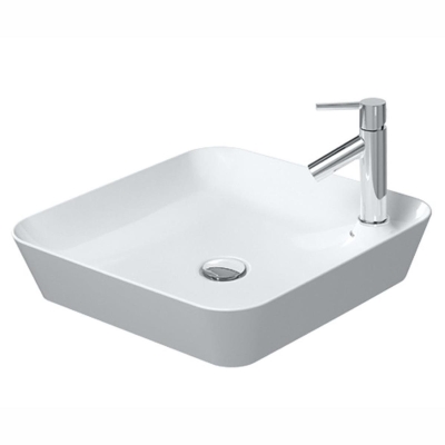 Duravit Lavabo Cape Cod DuraCeram Batarya Banklı Çanak 46 x 46 cm 2340460000 - Thumbnail 20DRV2340460000