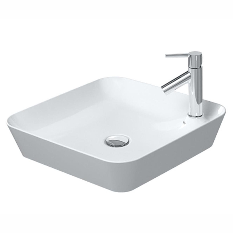 Duravit Lavabo Cape Cod DuraCeram Batarya Banklı Çanak 46 x 46 cm 2340460000 - 20DRV2340460000