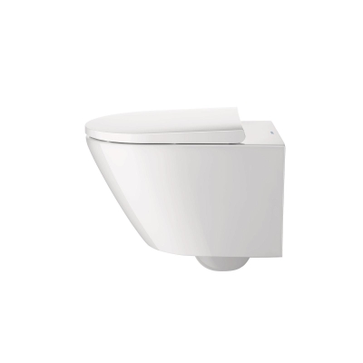 Duravit Klozet Özel Kutulu D-Neo Asma, Kapak Dahil, Beyaz 45773920A1 - Thumbnail 20DRV45773920A1