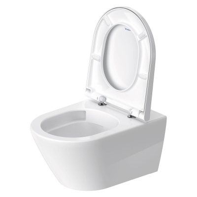 Duravit Klozet Özel Kutulu D-Neo Asma, Kapak Dahil, Beyaz 45773920A1 - Thumbnail 20DRV45773920A1