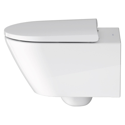 Duravit Klozet Özel Kutulu D-Neo Asma, Kapak Dahil, Beyaz 45773920A1 - Thumbnail 20DRV45773920A1