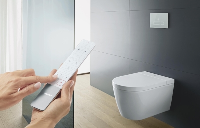 Duravit Klozet Seti Akıllı SensoWash® Starck f / ME by Starck Asma Klozet Alpin Beyaz 612000012000320+2510092000 - Thumbnail 20DRV1506243456-TAKIM