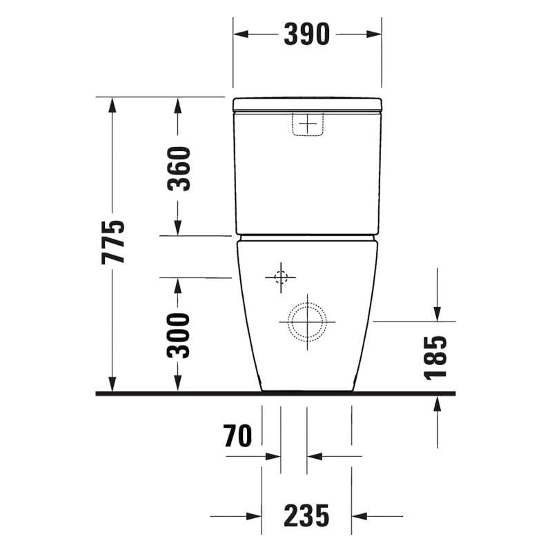 Duravit Klozet Seti D-Neo Serisi Rezervuarlı, Beyaz 2002390075 - 20DRV1506245678-TAKIM