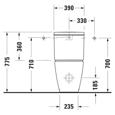 Duravit Klozet Seti D-Neo Serisi Rezervuarlı, Beyaz 2002390075 - Thumbnail 20DRV1506245678-TAKIM