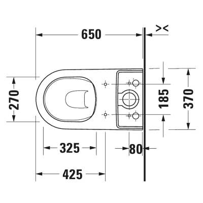 Duravit Klozet Seti D-Neo Serisi Rezervuarlı, Beyaz 2002390075 - Thumbnail 20DRV1506245678-TAKIM