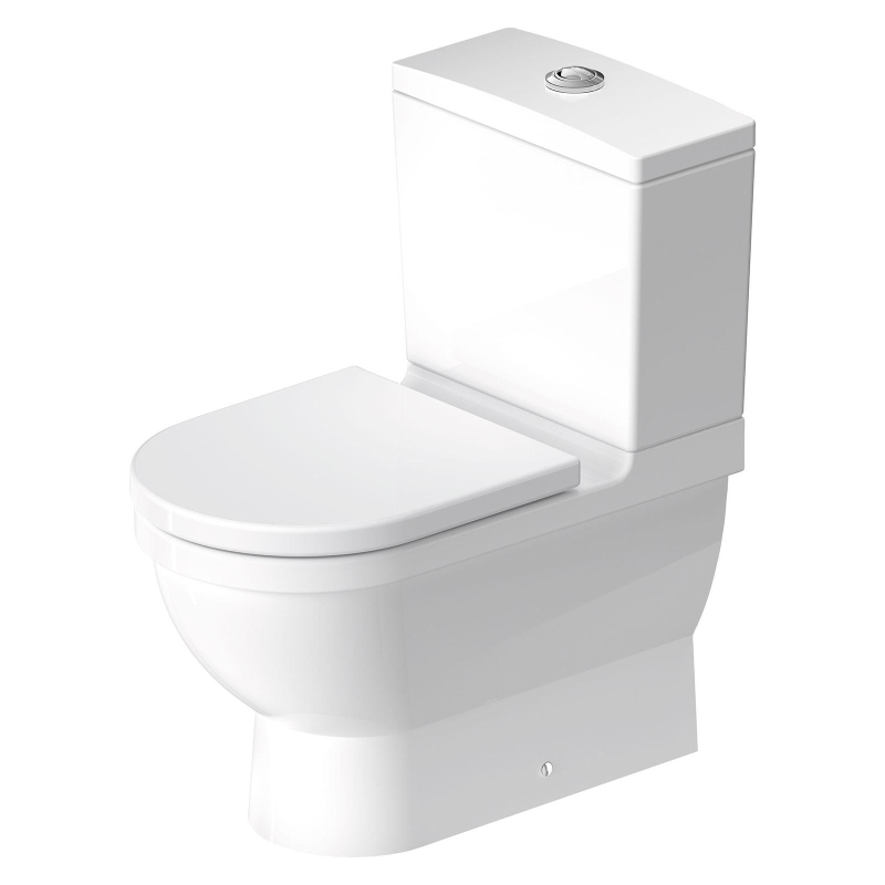 Duravit Klozet Seti Starck 3 Serisi Rezervuarlı, Beyaz 0128390075 - 20DRV1506242345-TAKIM