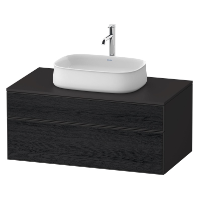 Duravit Lavabo Dolabı Zencha 100 x 55 cm, Mat Siyah Meşe ZE4821016800E00 - Thumbnail 20DRV1506248902-TAKIM