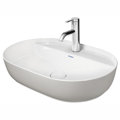 Duravit Lavabo Luv DuraCeram Batarya Banklı Çanak60 cm 0380600000 - Thumbnail 20DRV0380600000