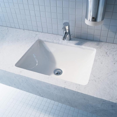 DURAVİT - Duravit Lavabo Starck 3 Tezgah Altı Alpin Beyaz 0305490000