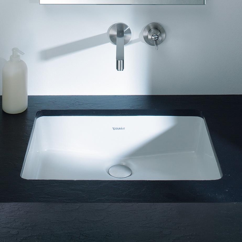 Duravit Lavabo Vero Tezgah Altı48,5 x 31,5 cm, Alpin Beyaz 0330480000 - 20DRV0330480000