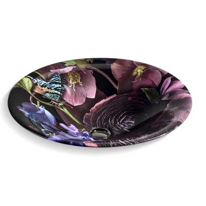 Kohler Lavabo Dutchmaster Midnight Floral - 10KOH30333-DM2-0