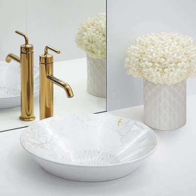 KOHLER - Kohler Lavabo Empress Bouquet Çanak (1)