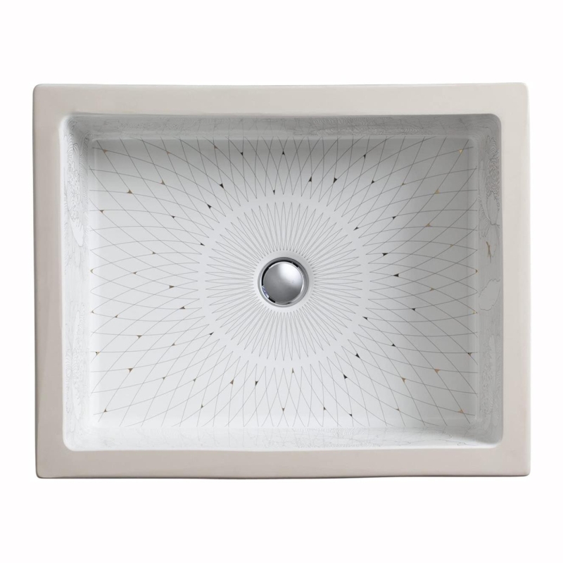 Kohler Lavabo Empress Bouquet Desenli - 10KOH14275-SMC-00