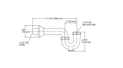 KOHLER - Kohler Eviye Sifonu (1)