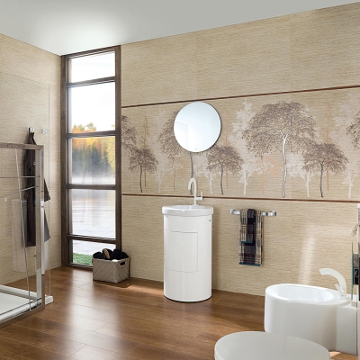 Porcelanosa Duvar Karosu Forest Yakarta Marfil Desenli 31.6 x 90 cm - Thumbnail 15HYPOR12010255