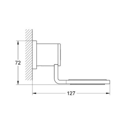 GROHE - Grohe Allure Sabunluk Ve Diş Fırçalık Tutacağı - 40278000