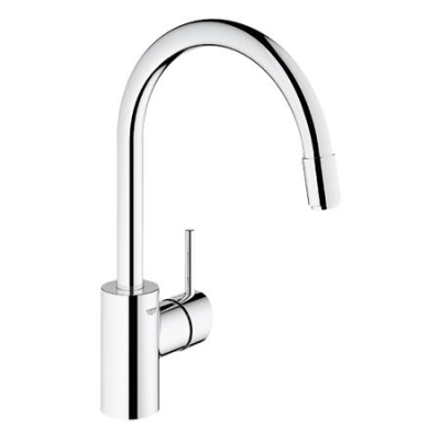 Grohe Eviye Bataryası Spiralli Tek Akış Concetto Krom - 32663003 - Thumbnail 10GRO32663003