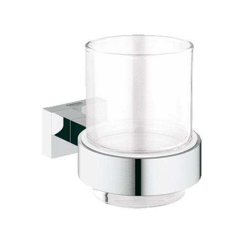 Grohe Essentials Cube Sabunluk Ve Diş Fırçalık Tutacağı - 40508001 - 10GRO40508001