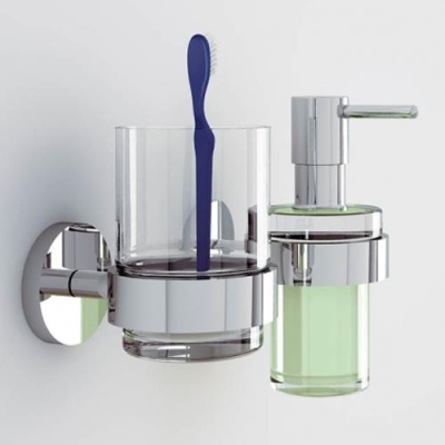 Grohe Essentials Diş Fırçalık Camı - 40372001 - Thumbnail 10GRO40372001