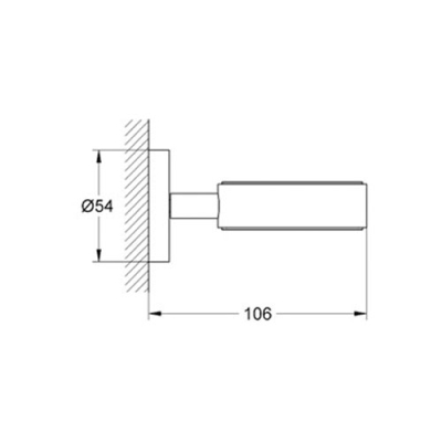 GROHE - Grohe Essentials Sabunluk Ve Diş Fırçalık Tutacağı - 40369001 (1)