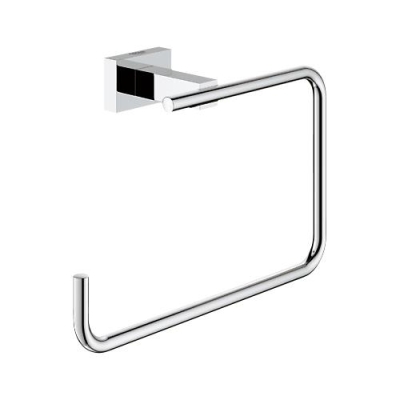 Grohe Eurocube Halka Yuvarlak Havluluk - 40510001 - Thumbnail 10GRO40510001