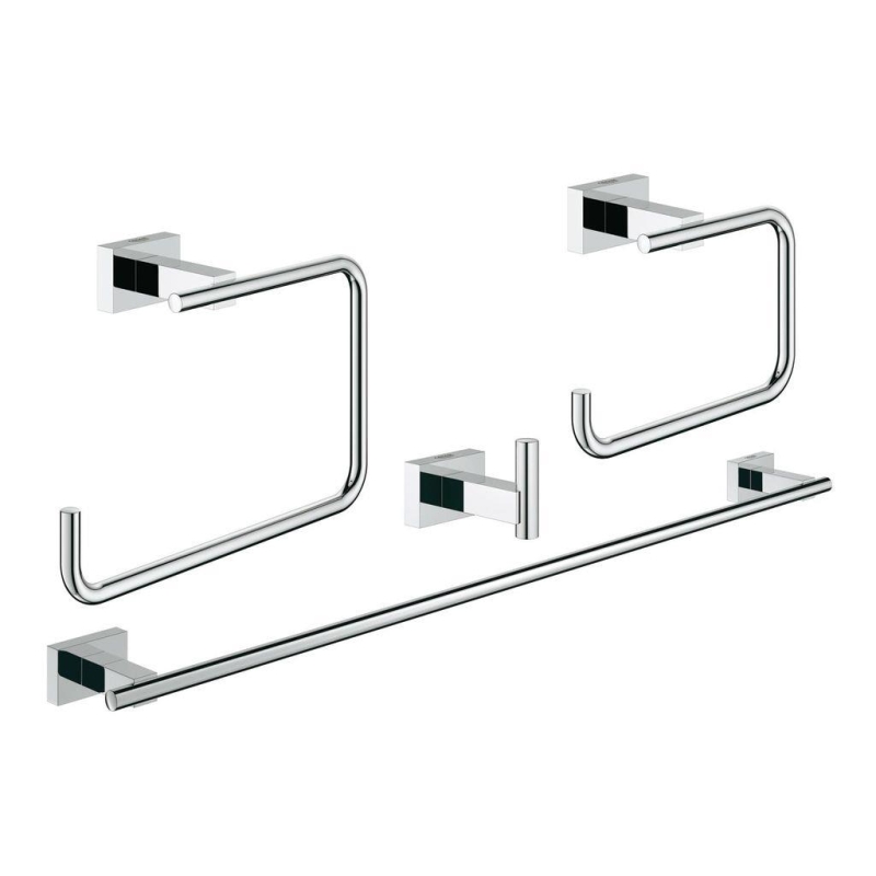 Grohe Eurocube Halka Yuvarlak Havluluk - 40510001 - 10GRO40510001