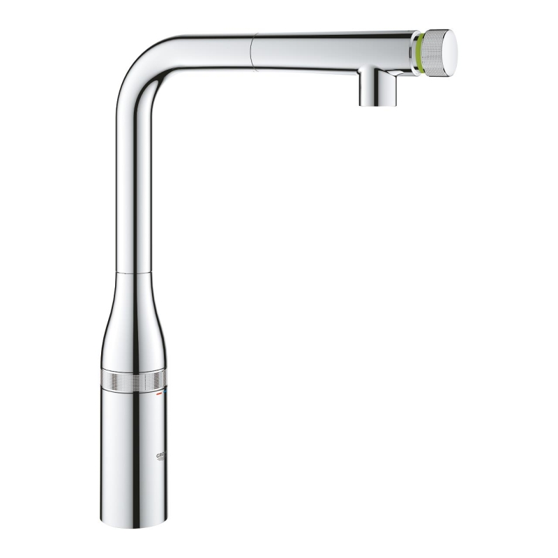 Grohe Eviye Bataryası Spiralli SmartControl Essence Krom-31615000 - 10GRO31615000